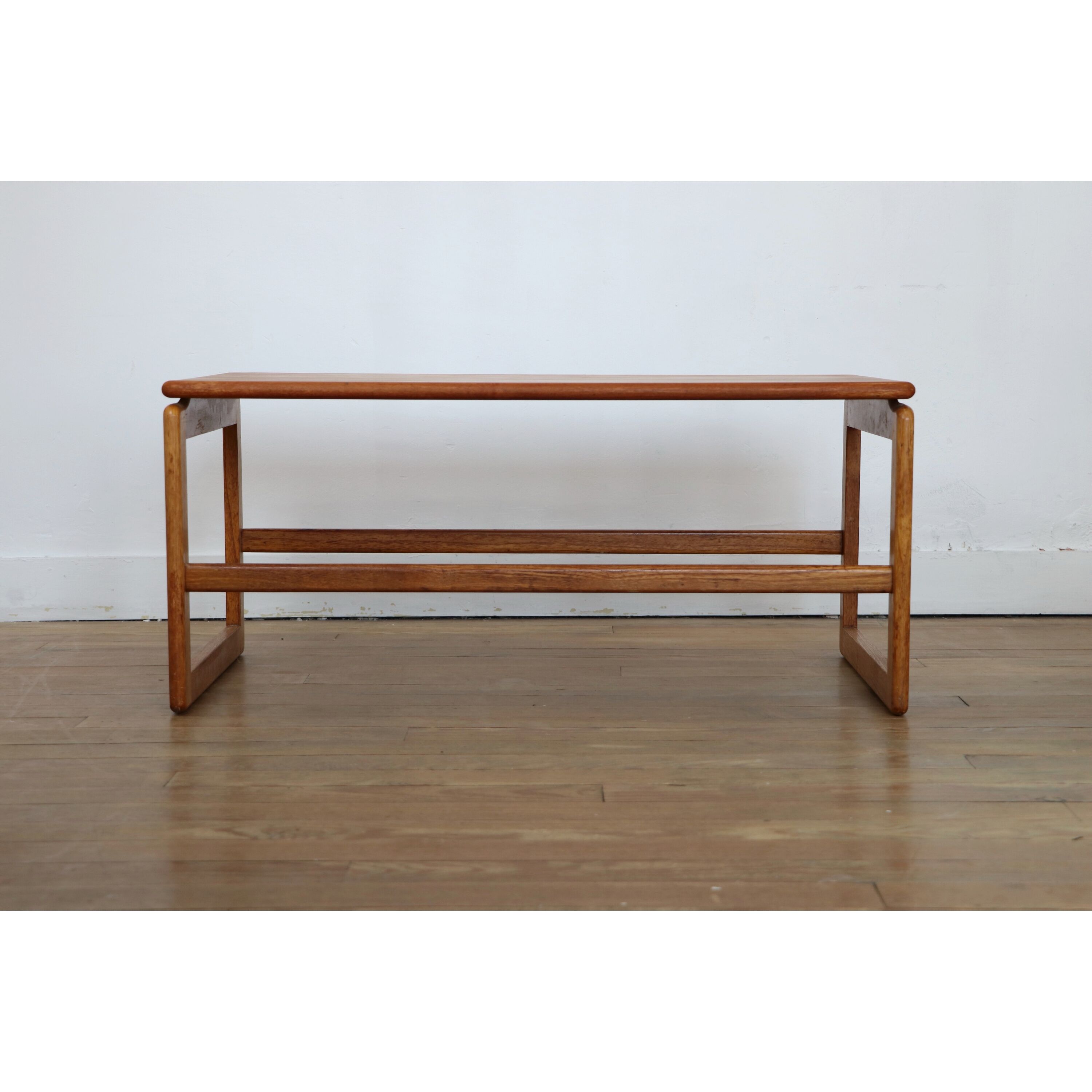 Teak coffee table