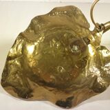 Brass "sheet" wall lamp