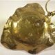 Brass "sheet" wall lamp