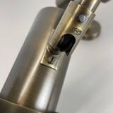 set of 2 Brass Spot elements ceiling wall Lights by OMI Lighting Germany, 1970s