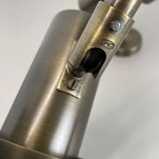 set of 2 Brass Spot elements ceiling wall Lights by OMI Lighting Germany, 1970s