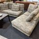 Modular sofa by Roche Bobois from the 1980s in fabric, 2 modules.