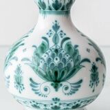 Lampe de table en céramique botanique Delvert Teal Royal Delft, 1970