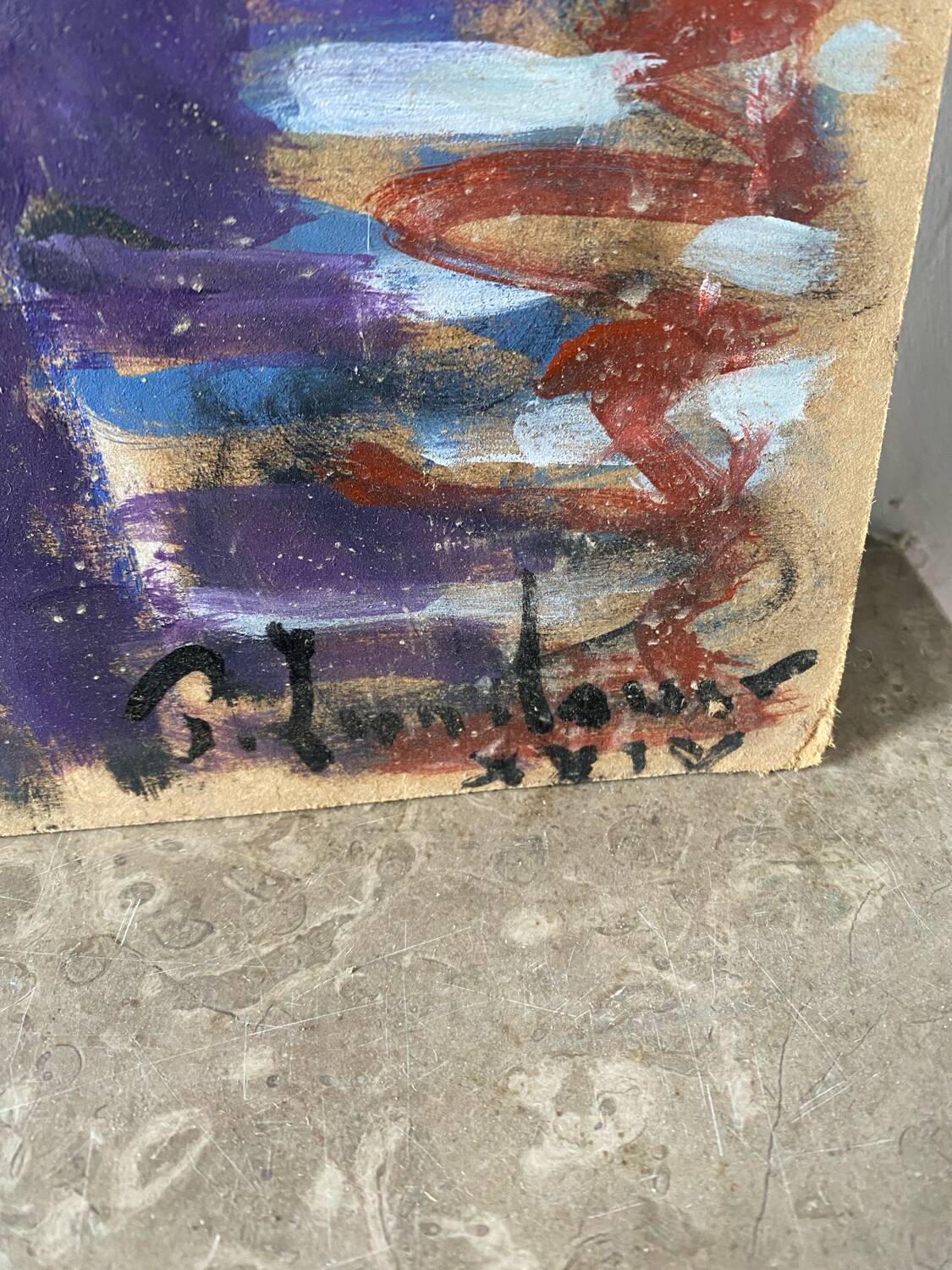 The bathers signed Patrice Landauer