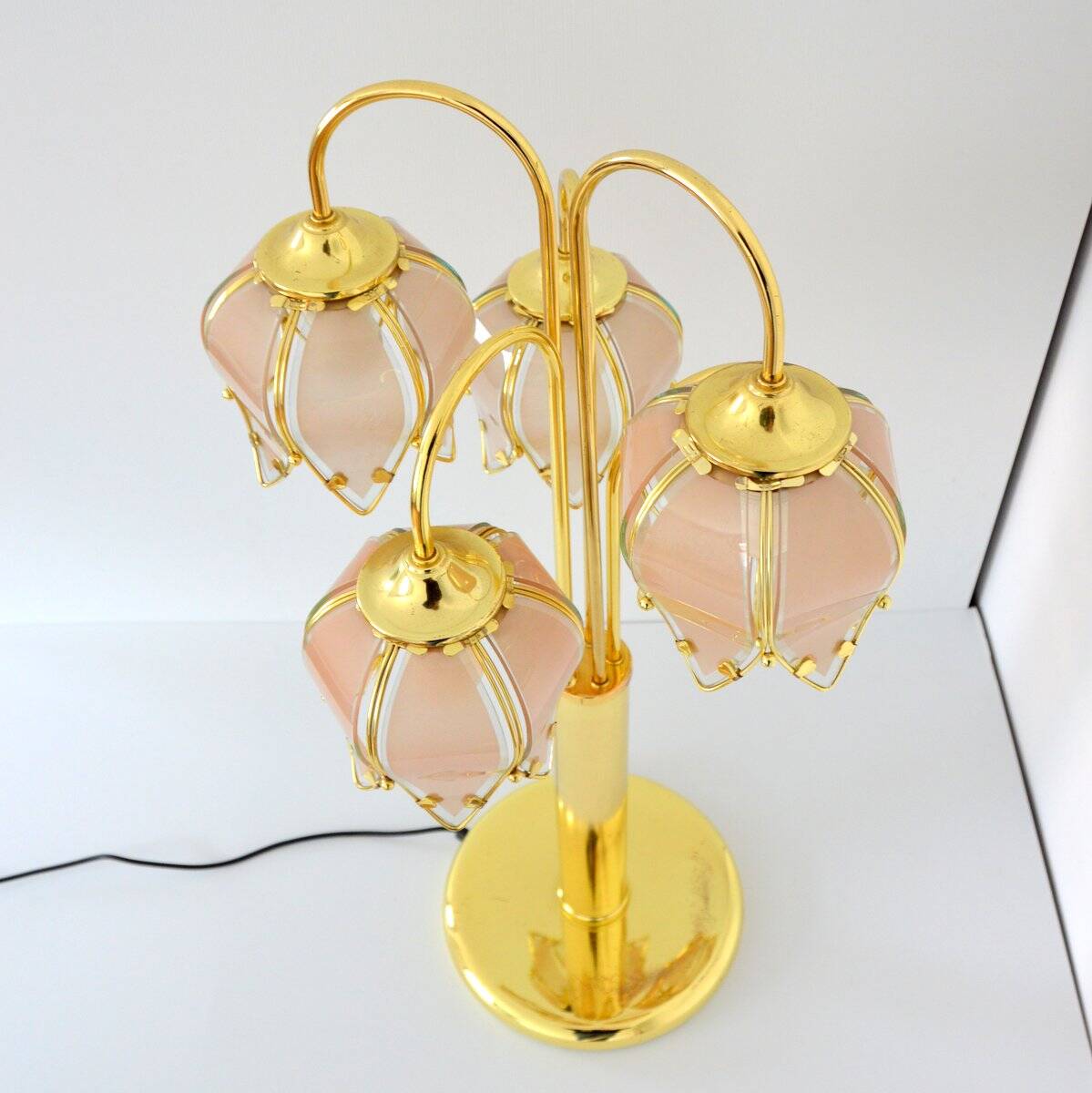 Lotus Flower Lamp Italian Design 1970s