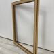 Vintage cream and gold frame