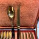 Box 6 spoons and 6 dessert knives