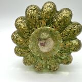 Vase en verre de Murano à inclusions d’or – Italie, vers 1960