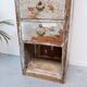 Furniture of trade with rag-to-ceiling drawers