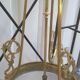 Brass Chandelier And Glass Paste Napoleon III