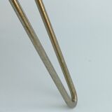 Tabouret de fourrure, années 1960