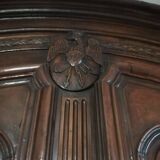 Louis XV period wardrobe in solid walnut