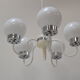 Mid Century chandelier /Jílové u Děčína, 1970´s.