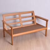Mid-Century danish oak sofa by Sven Ellekaer for Komfort, 1960s