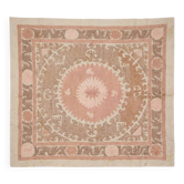 Vintage hand-embroidered tablecloth 124x143 cm