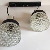 Asymmetrical space age pendant light
