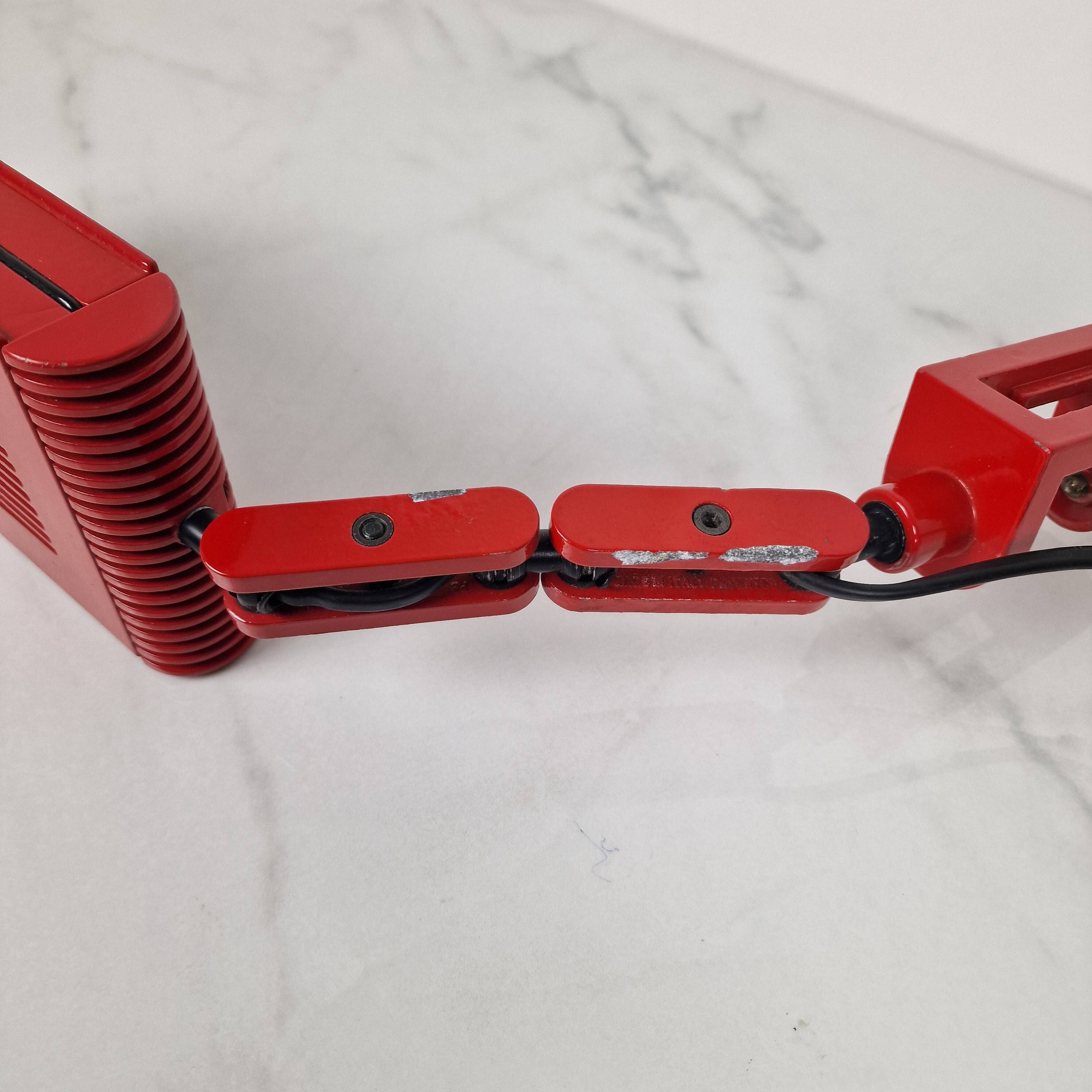 Italian Flexible Desk Lamp, 1970s – Cosmo Nero Alogena