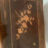 Pretty marquetry side table