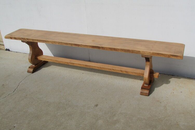 Monastery bench, chestnut farm