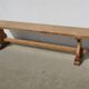 Monastery bench, chestnut farm