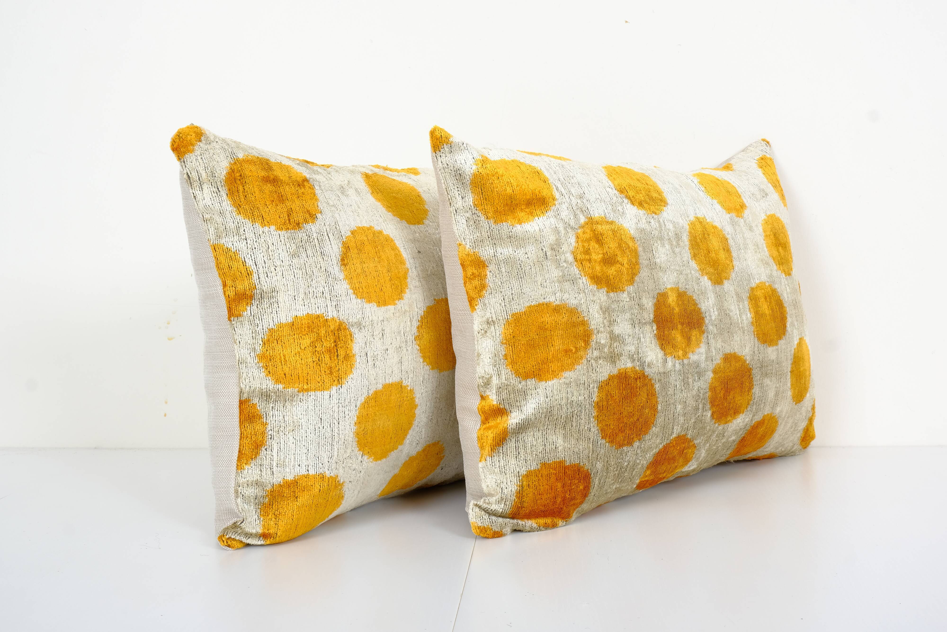 Pair of cushions