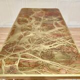 HIGH DESIGN TABLE WITH SCANDINAVIAN SIGNATURE 1950.