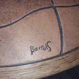 Barrois wooden and ceramic coffee table