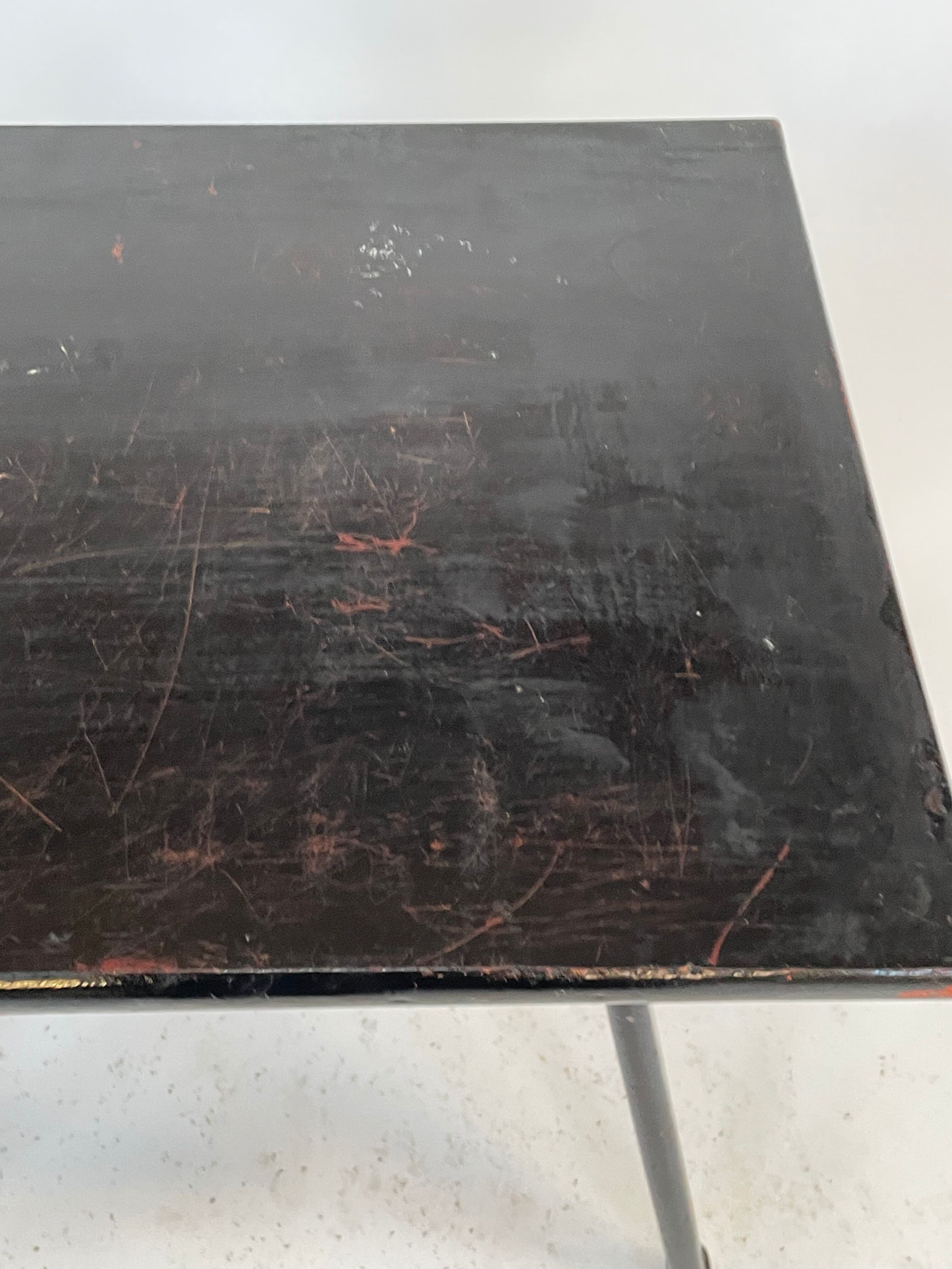 Brutalist table minimalist design 50s