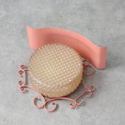 Mid-Century Intricate Italian Pink Wall Lamp, 1960s