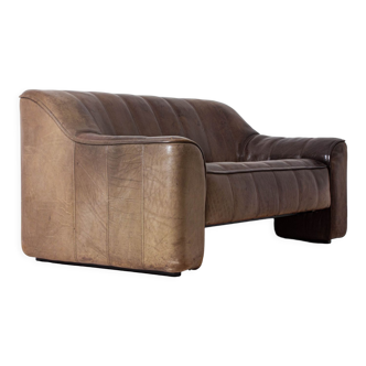 Brown De Sede ds44 sofa, 1970s
