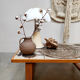 Danish teak ceramic vintage coffee table side table Ox-Art Trioh