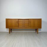 1960s Vintage Minimalistic Teak Sideboard by Bartels