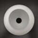 French vintage retro white glass replacement shade