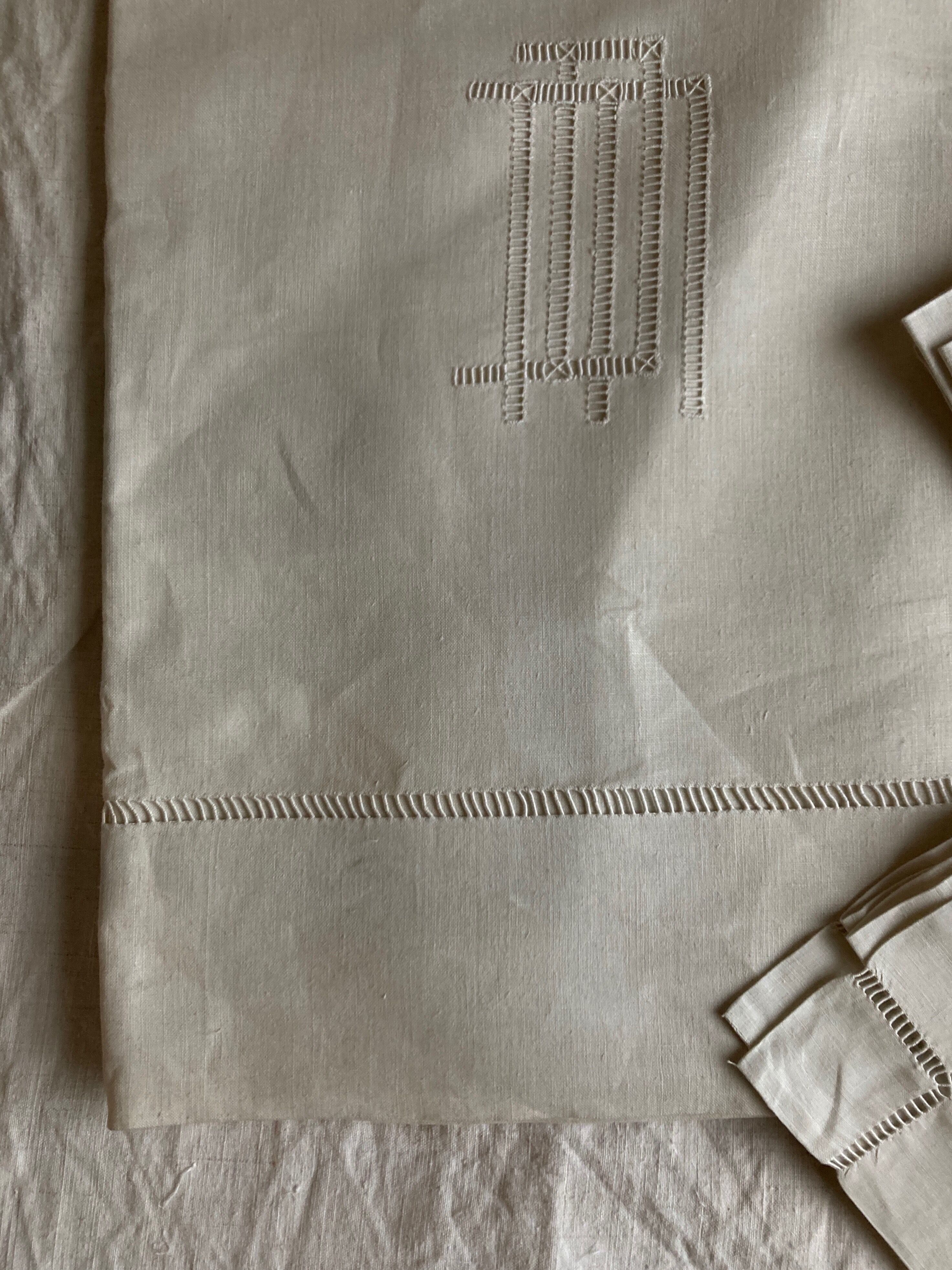 Set sheet and pillowcases reserve trousseau linen days Venice