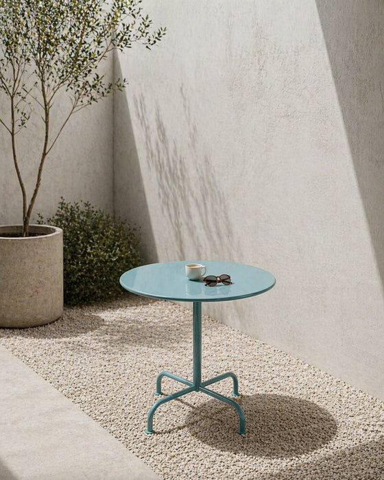 Max Ernst Haefeli Bauhaus garden table for Embru, Switzerland, 1940s