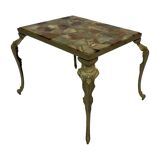 Vintage Set Nesting Tables Onyx Marble 60s Side Tables
