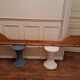 Lit interiors pin vintage pour deux personnes