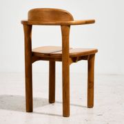 MK10590 Alder wood dining set by Erwin Berghammer for Team 7, Set of 7