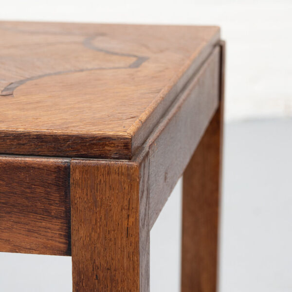 Table d'appoint Amsterdam School années 1920