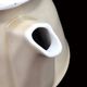 Vintage cream ceramic teapot – Authentic charm & chic country decor