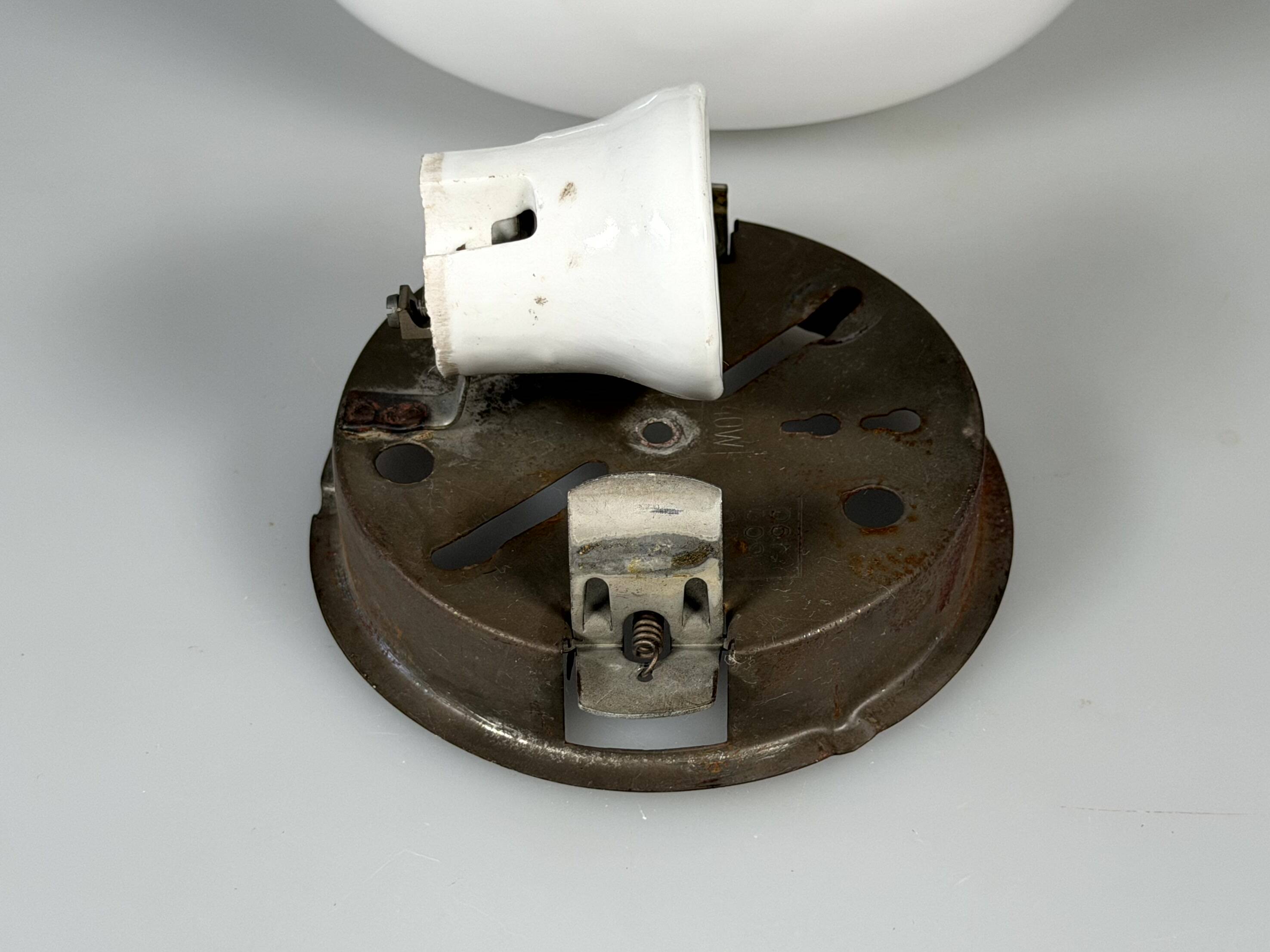 1950s 1960s Ceiling Light Flush Mount from RZB Germany Mid-Century Design