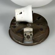 1950s 1960s Ceiling Light Flush Mount from RZB Germany Mid-Century Design