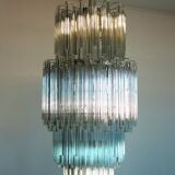 Vintage Italian chandelier in Murano glass (70s)