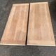 Renovated round extendable dining table with a central wooden leg, 113-203cm.