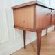 Petite enfilade/ meuble TV vintage rénové, années 50-60