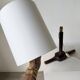 Lampe de table brutaliste artisanale 1950