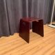 Scandinavian wooden stool, 1970s