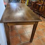 Oak farmhouse table