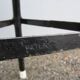Scandinavian industrial stool from the 1930s.