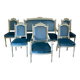 Louis XVI style living room, 6 rooms
